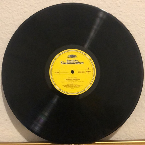 Stravinsky L' Histoire Du Soldat Performed by Boston Symphony Chamber Vinyl Lp - Picture 6 of 6